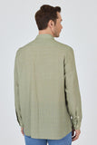 IMZA Men's Linen Blend Comfort Fit Casual Shirt – 1004250112