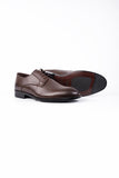Brown 100% Leather Analin Slip-On Classic Shoes 1033245169