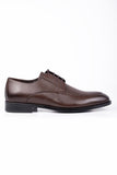 Brown 100% Leather Analin Slip-On Classic Shoes 1033245169
