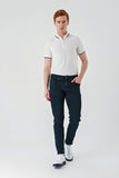 Gabardine Cotton 5 Pocket Slim Fit Casual Denim Pants 1023240150
