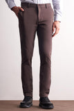 Side Pocket Straight Leg Slim Fit Cotton Chino Casual Trousers (Model 1003255165)