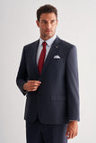 Comfort Fit Classic Suit – 4 Drop, Striped Pattern (Model 1001255121)