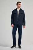Armured Baby Collar Cotton-Blend Standard Fit Coat 1007245163