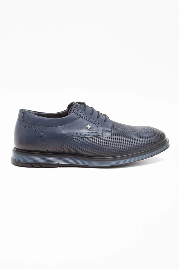 IMZA Men's Aniline Leather Lace-Up Classic Shoes – 1033240186