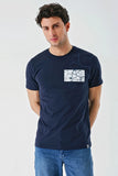 IMZA Men's Printed 100% Cotton Slim Fit Casual T-Shirt – 1011240180