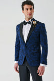 IMZA Men's Removable Peak Lapel Slim Fit Tuxedo Suit – 1001240204