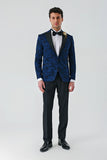 IMZA Men's Removable Peak Lapel Slim Fit Tuxedo Suit – 1001240204
