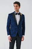 IMZA Men's Removable Peak Lapel Slim Fit Tuxedo Suit – 1001240204