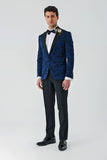 IMZA Men's Removable Peak Lapel Slim Fit Tuxedo Suit – 1001240204