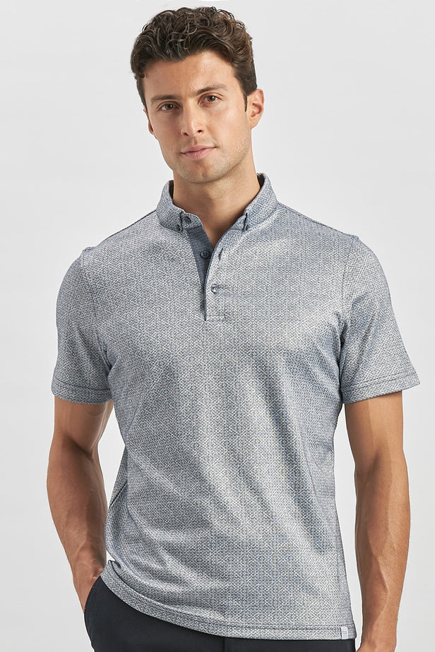 Slim Fit Mercerized Cotton Short Sleeve Casual T-Shirt 1011240164