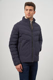 Quilted Stand Collar Full-Lined Slim Fit Classic Coat 1007245155