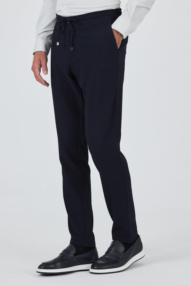 Stretch Elasticated Side Pocket Casual Comfort Fit Jogger Trousers 1003250210