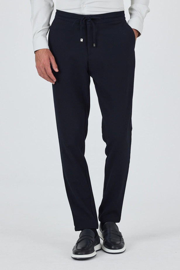 Stretch Elasticated Side Pocket Casual Comfort Fit Jogger Trousers 1003250210