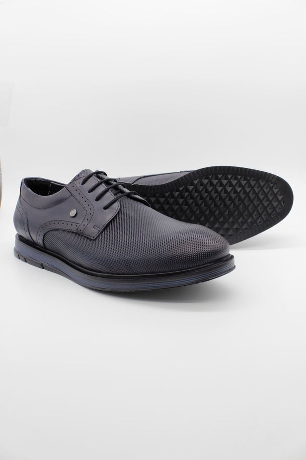 IMZA Men's Aniline Leather Lace-Up Classic Shoes – 1033250186
