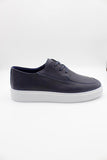 Dark Brown 100% Leather Lace-Up EVA Sole Casual Shoes 1033240158