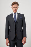 Saber Collar Vest 6 Drop Slim Fit Classic Suit 1001245154