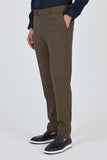 Light Brown Stretch Side Pocket Comfort Fit Classic Trousers 1003250151