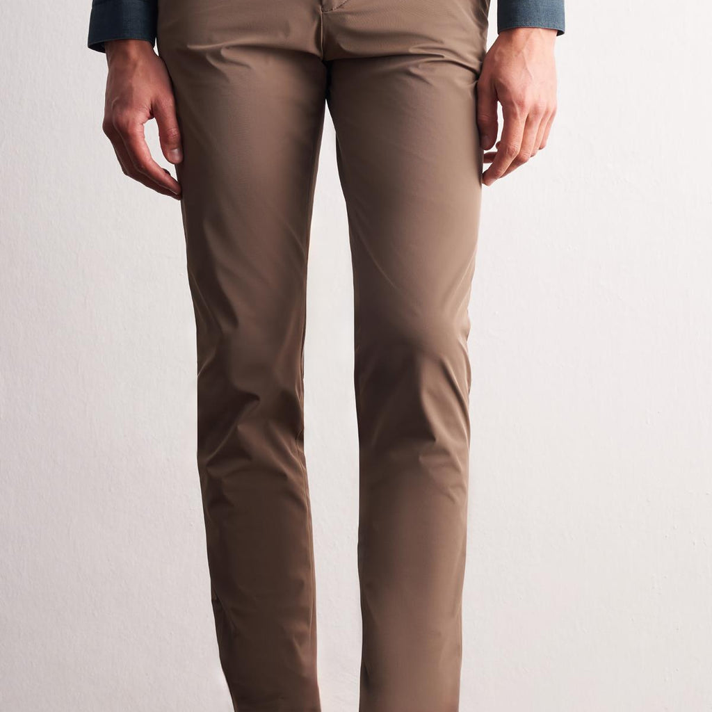 Side Pocket Straight Leg Slim Fit Chino Casual Trousers (Model 1003255158)