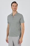 Short Sleeve Supreme Polo Collar Slim Fit Cotton Blend T-Shirt (Model 1011250164)