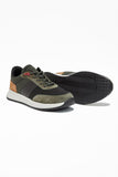 Gray 100% Faux Leather Lace-Up Casual Shoes 1033240169
