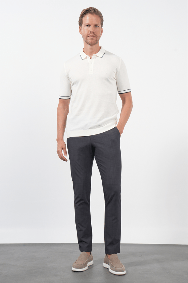 IMZA Men's Short-Sleeve Knitted Cotton Polo – 1012260151