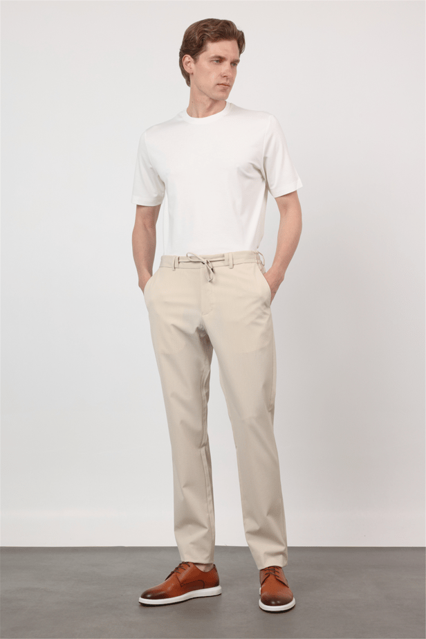 IMZA Men's Textured Slim Fit Stretch Jogger Pants – 1003260177