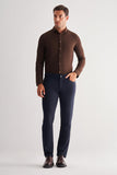 Men’s Slim Fit 5-Pocket Stretch Casual Trousers – Straight Leg (Model 1003255157)