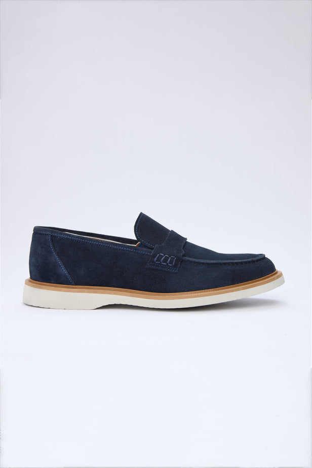 laceless suede 100% leather shoe - 1033260166