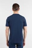 Short Sleeve Crew Neck Pocketless Standard Fit Knit T-Shirt 1011260151