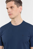 Short Sleeve Crew Neck Pocketless Standard Fit Knit T-Shirt 1011260151