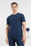 Short Sleeve Crew Neck Pocketless Standard Fit Knit T-Shirt 1011260151