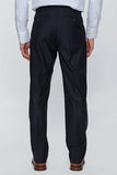 Navy Stretch Side Pocket Comfort Fit Classic Trousers 1003245005