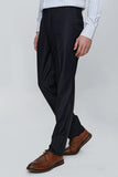 Navy Stretch Side Pocket Comfort Fit Classic Trousers 1003245005