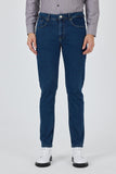 Gabardine Cotton 5 Pocket Straight Leg Slim Fit Denim Pants 1023250155