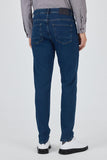 Gabardine Cotton 5 Pocket Straight Leg Slim Fit Denim Pants 1023250155