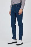 Gabardine Cotton 5 Pocket Straight Leg Slim Fit Denim Pants 1023250155