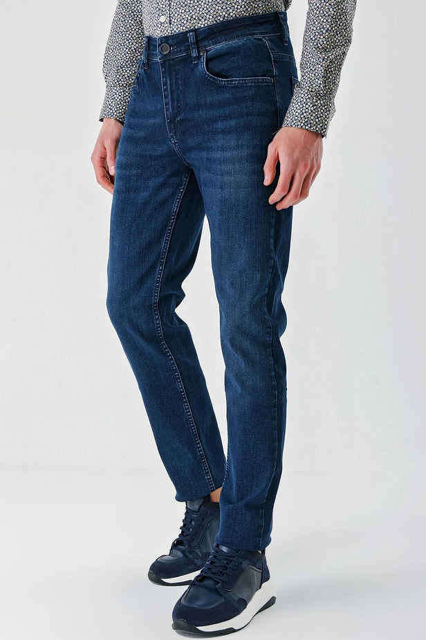 IMZA Men's Gabardine Slim Fit 5-Pocket Casual Pants – 1023240152