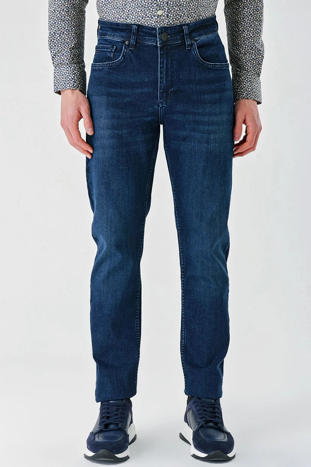 IMZA Men's Gabardine Slim Fit 5-Pocket Casual Pants – 1023240152