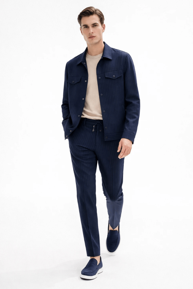 IMZA Men's 6 Drop Slim Fit Stretch Sport Suit – 1001260176
