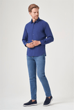 IMZA Men's Fil-a-Fil Slim Fit Classic Shirt – 1004260181