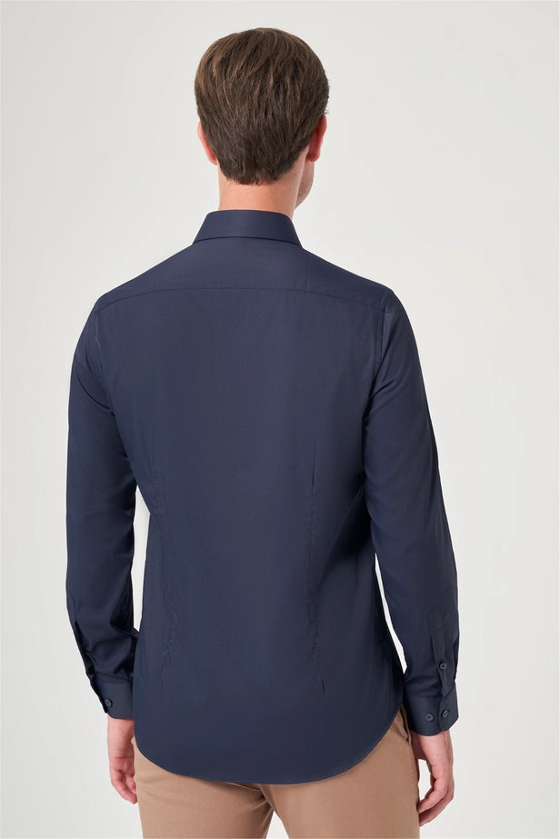 IMZA Men's Water-Repellent Stretch Slim Fit Classic Shirt – 1004260234
