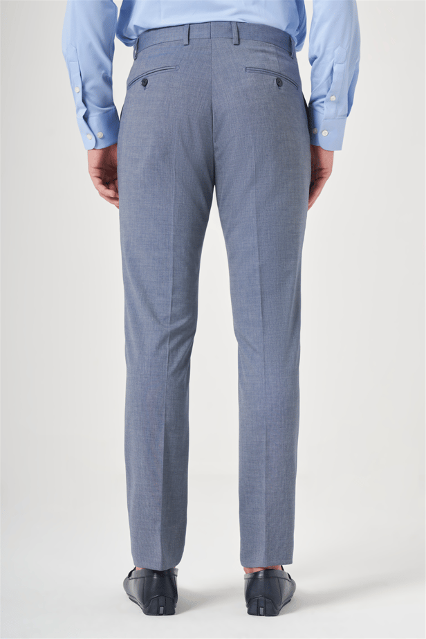 IMZA Men's Fil-a-Fil Slim Fit Stretch Classic Trousers – 1003260152