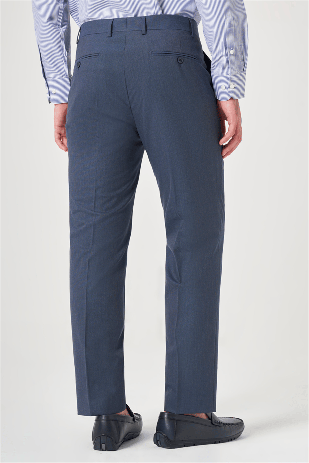 IMZA Men's Fil-a-Fil Slim Fit Stretch Classic Trousers – 1003260152