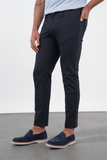 IMZA Men's Knitted Slim Fit Casual 5-Pocket Pants – 1003260906