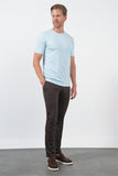 IMZA Men's Crew Neck Knitted Standard Fit T-Shirt – 1011260168