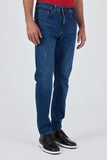 Gabardine 5-Pocket Straight Leg Slim Fit Cotton Trousers (Model 1023250150)