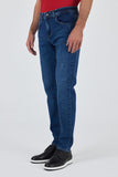 Gabardine 5-Pocket Straight Leg Slim Fit Cotton Trousers (Model 1023250150)