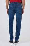 Gabardine 5-Pocket Straight Leg Slim Fit Cotton Trousers (Model 1023250150)