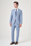 IMZA Men's Striped Slim Fit Classic Suit – 1001260901