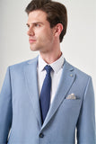 IMZA Men's Striped Slim Fit Classic Suit – 1001260901